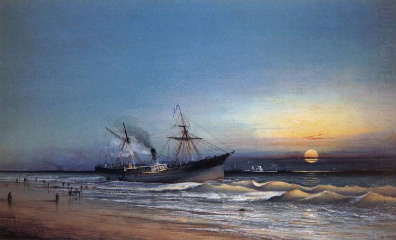 unknow artist tHE Blockade Runner Ashore china oil painting image